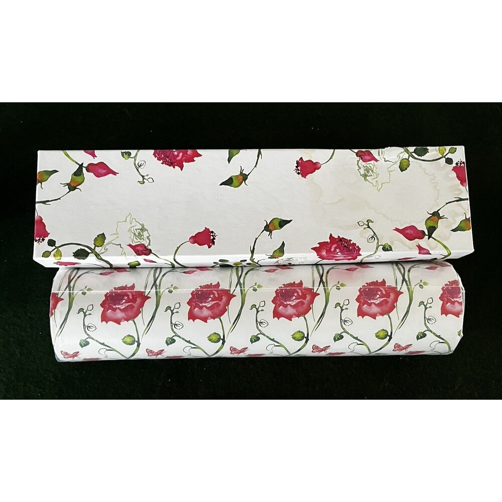 Vintage Crabtree & Evelyn ROSEWATER Drawer Liners 8 Sheet Full Box 2